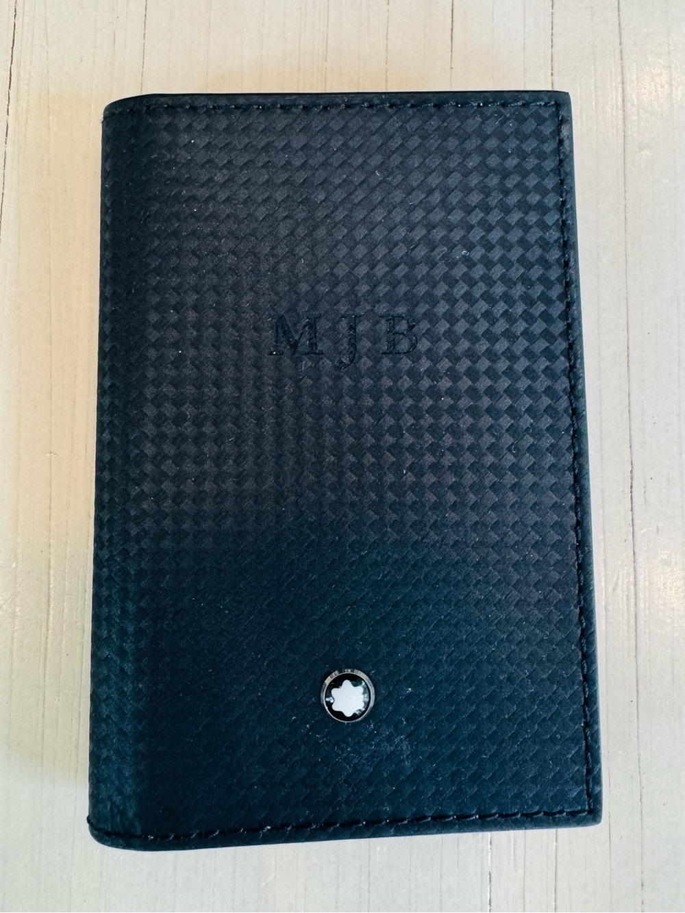 Montblanc Extreme Leather Business Card Holder – Black | NIB